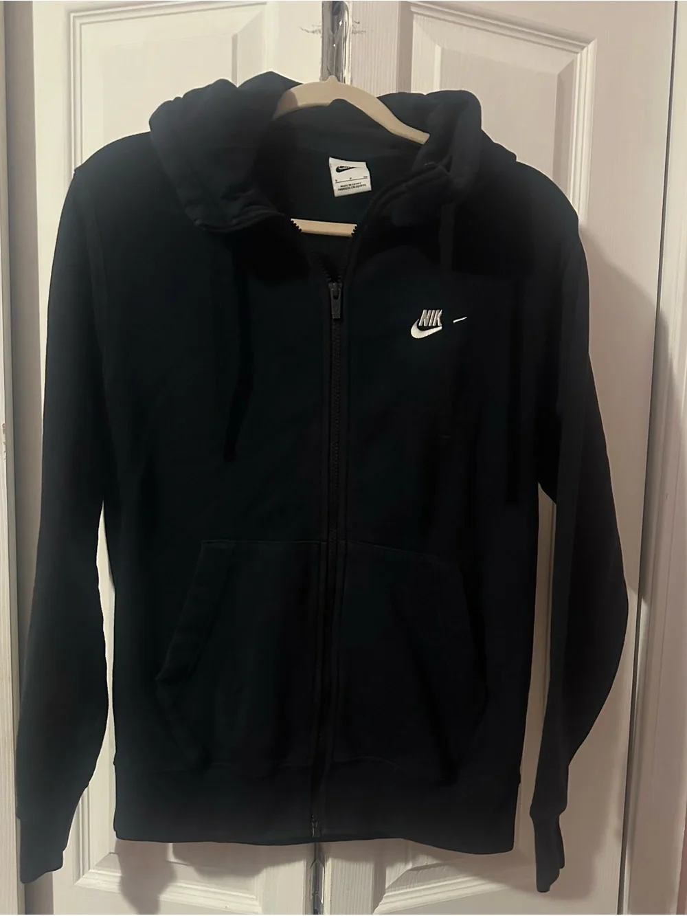 Nike black hoodie men’s small